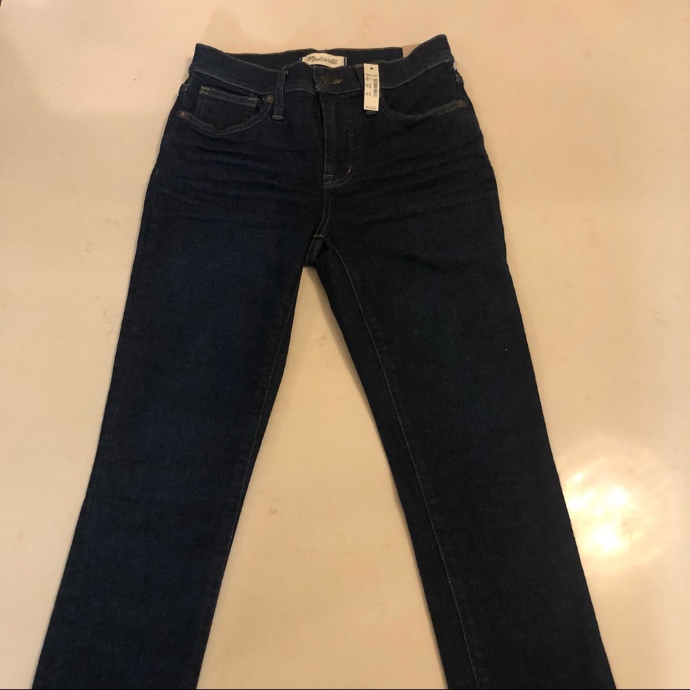 New- Madewell 9” Mid-rise Skinny Jeans, Size W25 - Picture 3 of 16